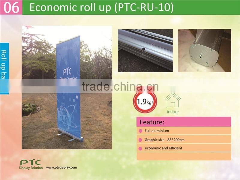 indoor advertising banner stand