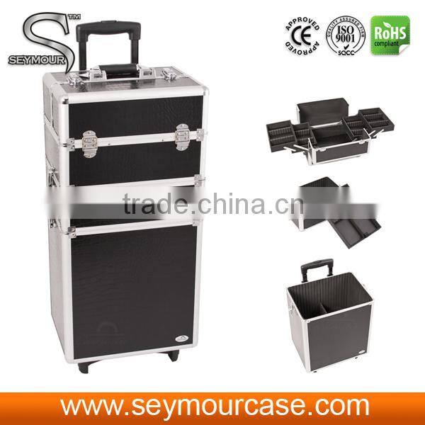 Aluminum Make up Trolley Case