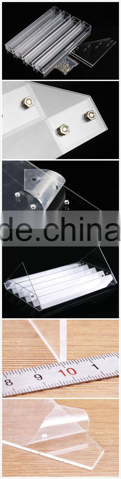 Acrylic Clear Nail Polish Storage Box Plastic Display Box for nail polish