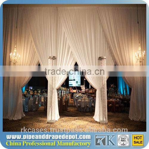 Allstar Elegant Telescopic beautiful pipe drape system wedding curtain backdrops