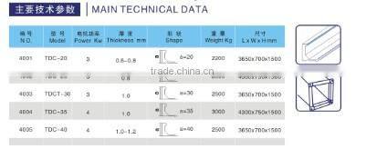 TDC Flange Forming Machine
