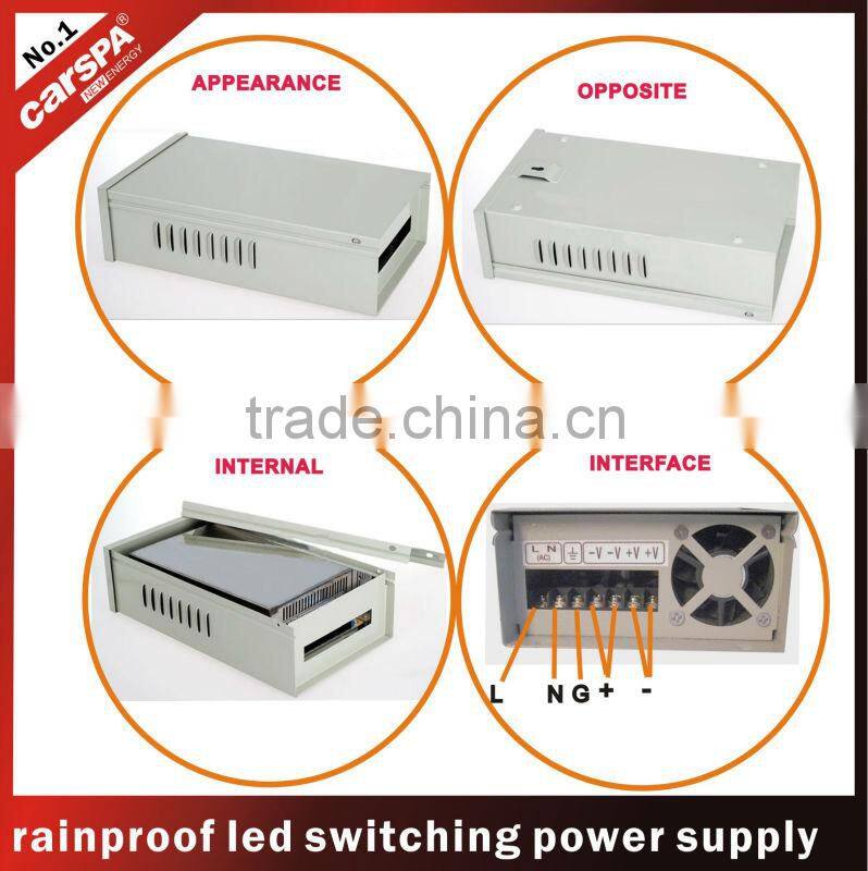 24v rainproof switch power supply 400w