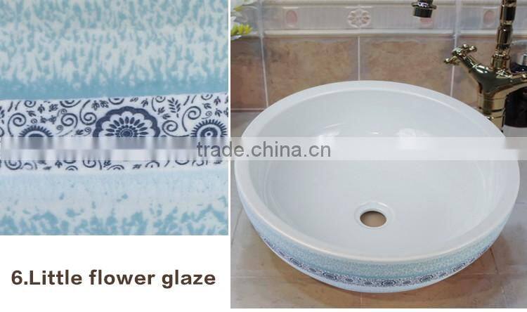 fine ceramic wholesale artistic sink countertop basin