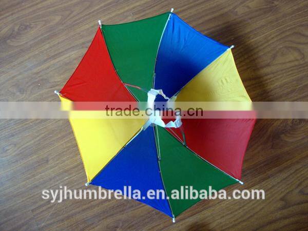 Hat Umbrella Head Umbrella for Adults and Kids