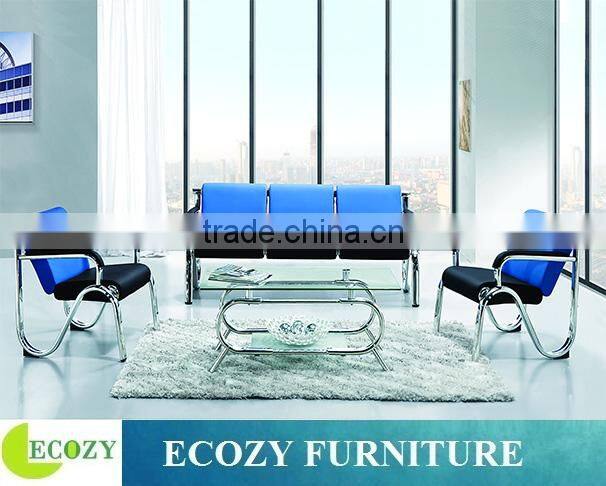 Public PU leather airport sofa