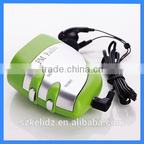 Multiple Radio Pedometer with Stopwatch