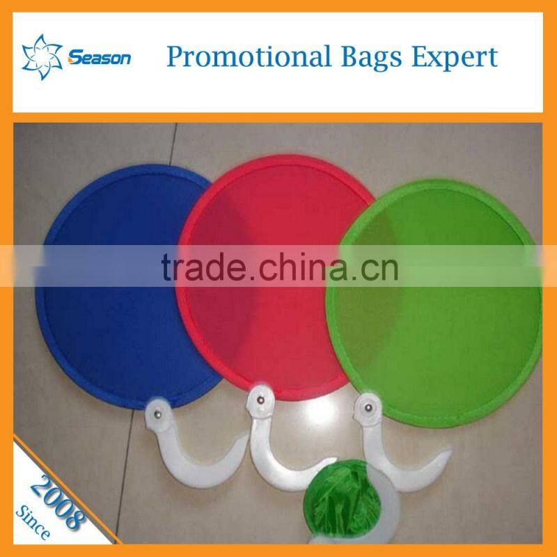 Folding fabric frisbee Folding cloth frisbee Fabric nylon frisbee