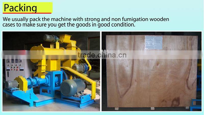 Floating fish feed making machine/Floating fish feed extruder machine/Floating fish food making machine for fish farming