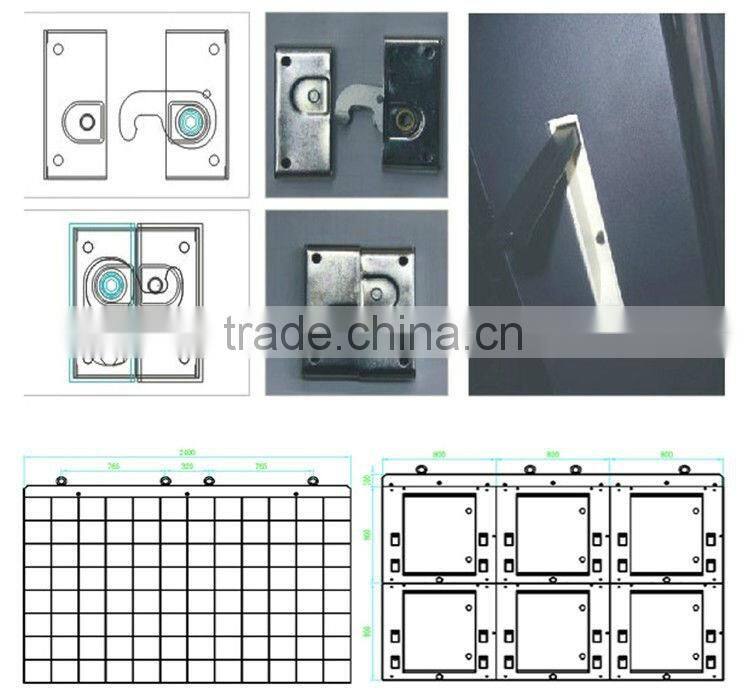 rental led display advertising board, P5 Indoor LED Display with Die-casting Aluminum Cabinet