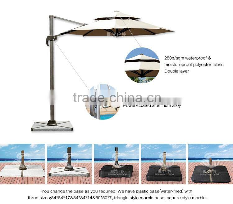 Manufacuture wholesale martini outdoor sun garden parasol umbrella parts
