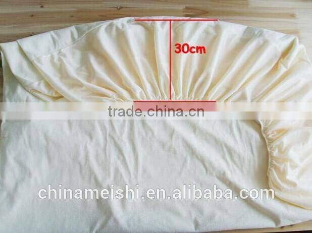 New Arrival High Quality low price 100% cotton plain PU waterproof Mattress Cover