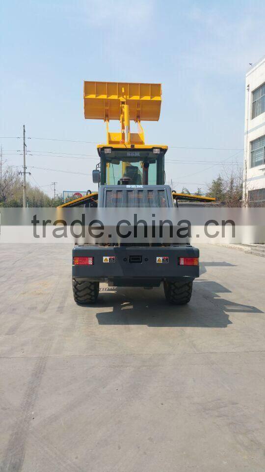 High Performance SZM939 Wheel Loader with New Design Engine Cover