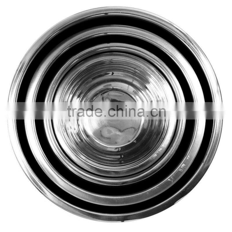 Mixing bowl,Salad bowl with Anti-Slip Silicone Base