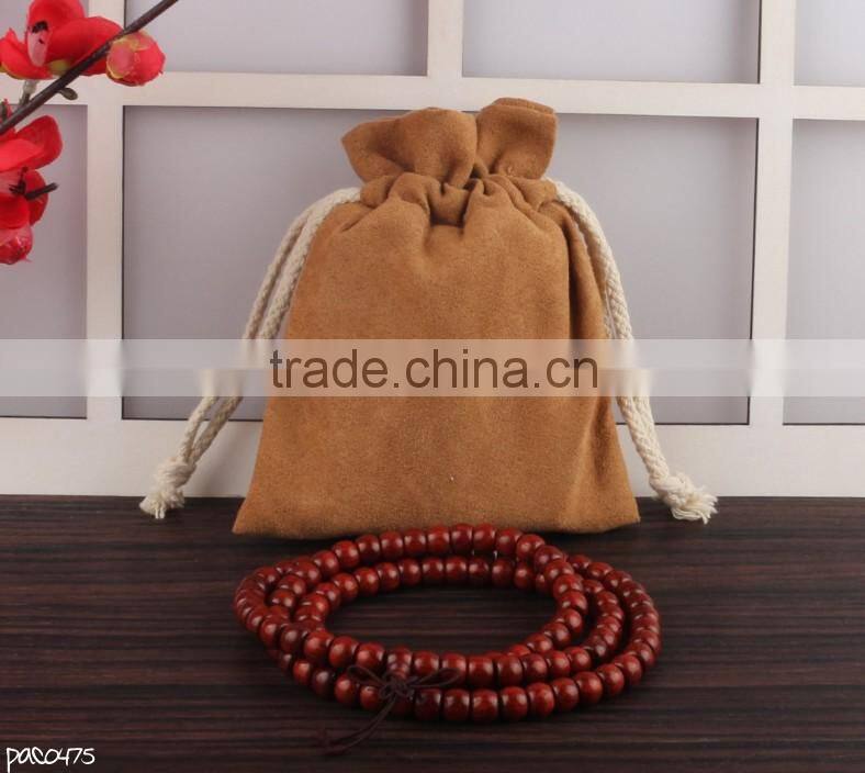 In Stock Colorful Suede Bag For Jewelry
