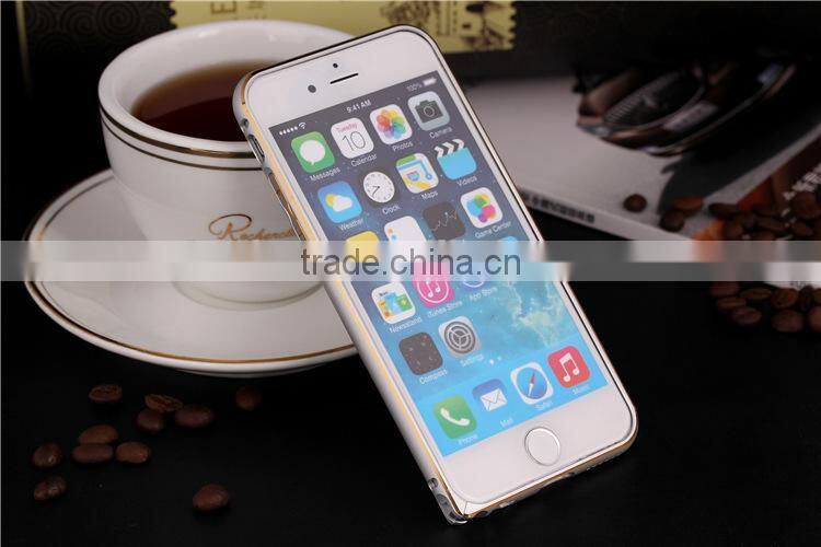 For iphone 6 Bumper Case, Aluminum Metal Frame Luxury Bumper Case For iPhone 6