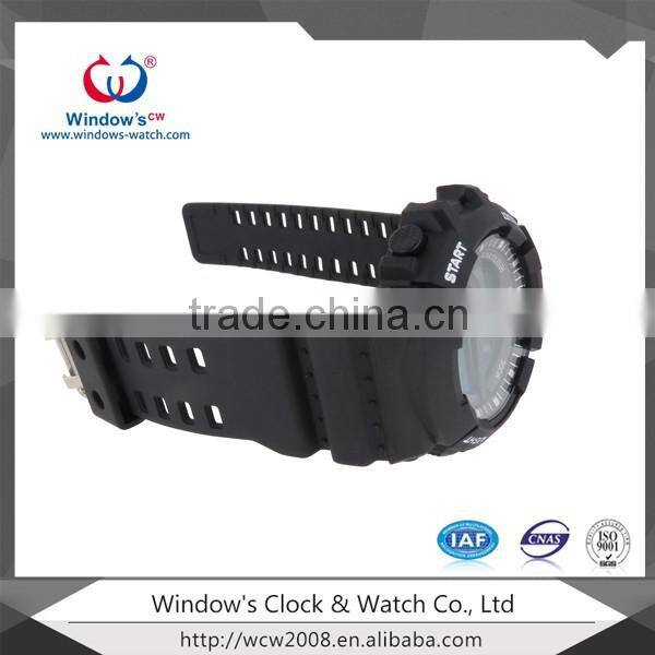 sports color changing watch dials silicone strap watches