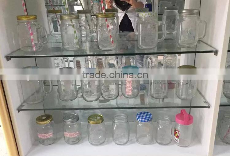 500ml glass empty cream jar container