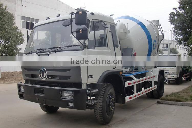 New arrival cheap price customized for export high quality Q345/16Mn dongfeng 6cbm 6m3 rhd concrete mixer truck