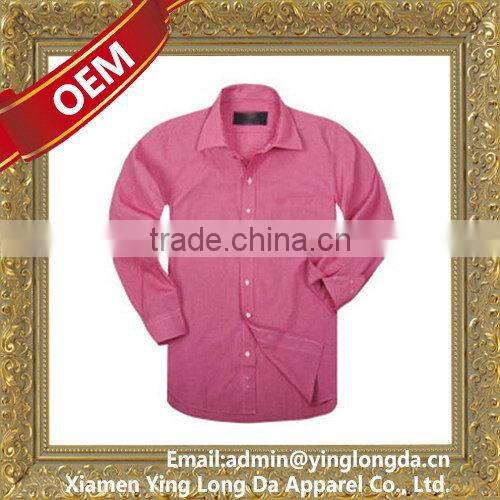 Most popular hot-sale combed cotton mens shirt