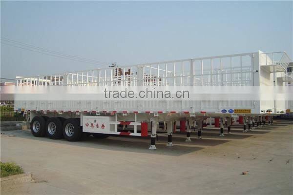 Hot Sale Low Price Shandong CIMC Fence Model Tractor Bulk Trailer