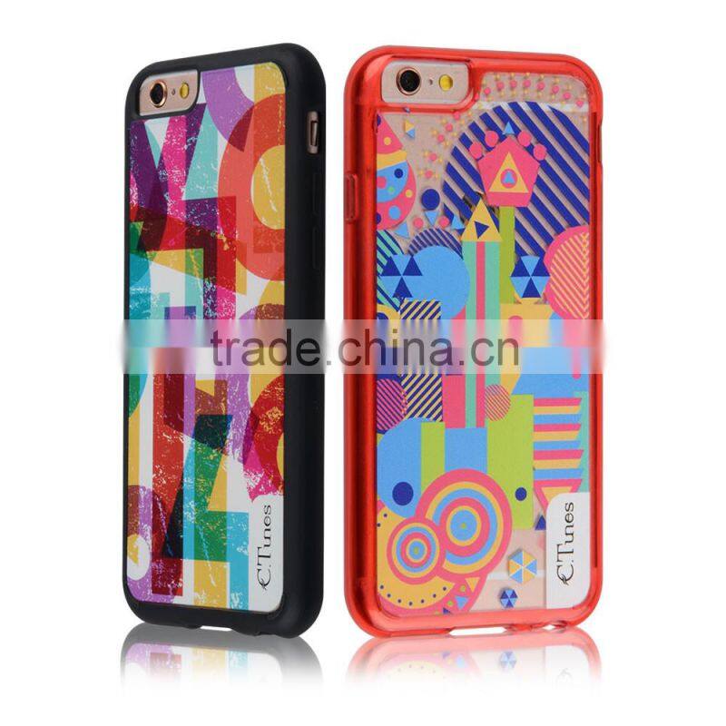 C&T Hybrid Case One Piece TPU Bumper +Hard PC Back Cover Protective Case for iPhone 6s/iPhone 6