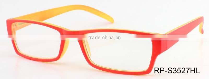 Cute fashion candy color combination quality design eyewear frame wholesale reading glasses