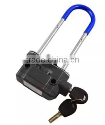 Alarm lock for bicycle, bicycle alarm lock U type electronic alarm lock