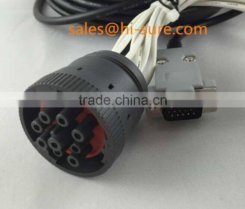 Wire harness manufacturers deutsch connectors J1939S to HDB15 & J1939P B022 split Y cable
