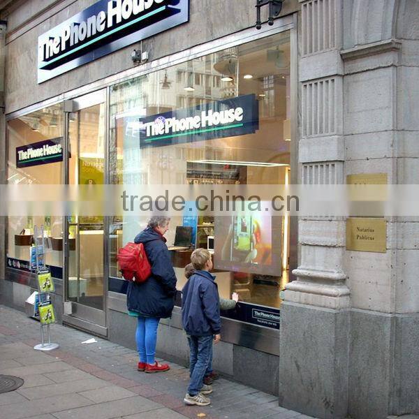 Chariot transparent/gray holographic self adhesive film /Rear Projection screen film