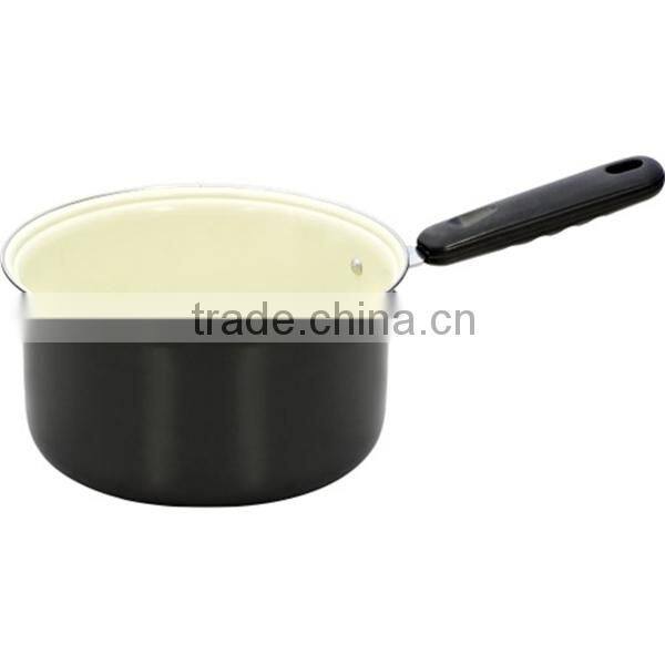 carbon steel cookware non-stick coating small saucepan