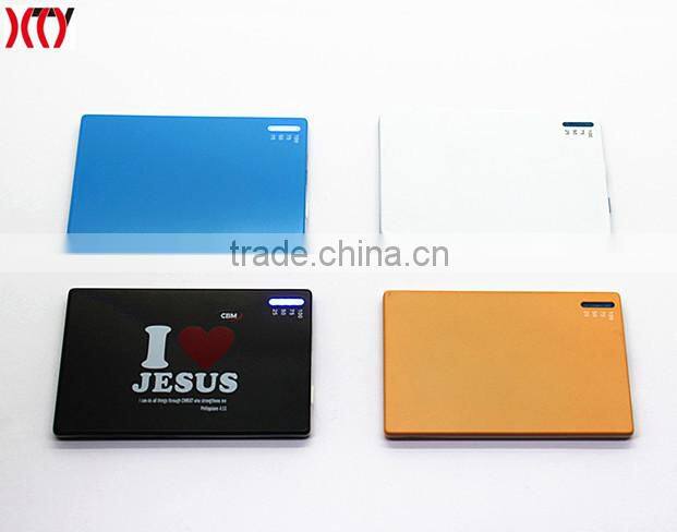 4000mah Li-polymer battery power bank,super slim portable power bank