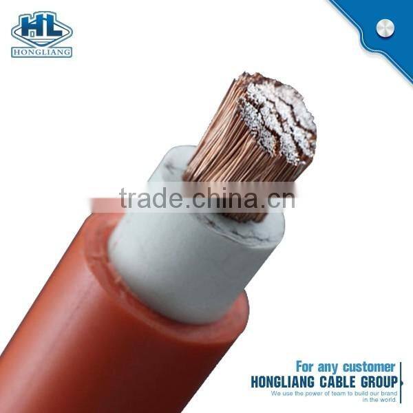 H01N2-D IEC DIN 100V rubber insulated welding cable Rubber sheathed single core welding cable of normal flexibility grade