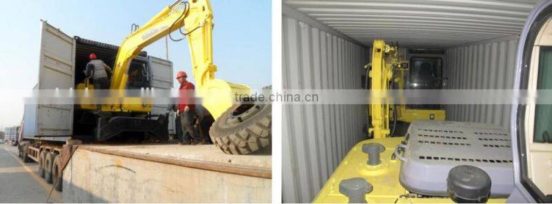 8T excavadora de ruedas para la venta