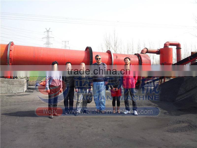 Reasonable price factory sale rotary drying machine for wood sawdust dryer for sawdust