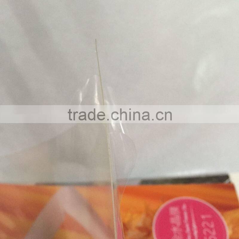Studio, high transparent PET crystal clear laminating film 200mic