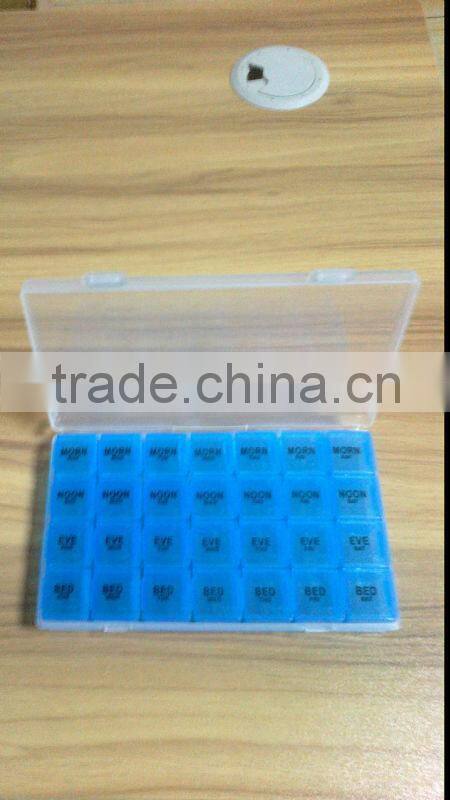 28compartments PP pill storage cases