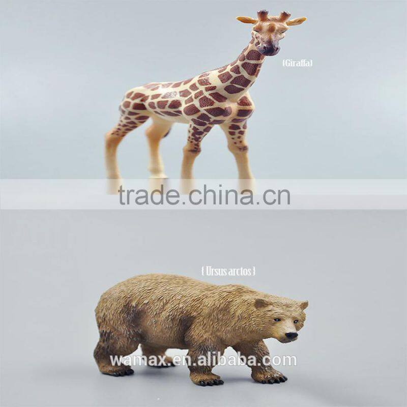 Animal toys 3d customize Grassland dwellers animal model