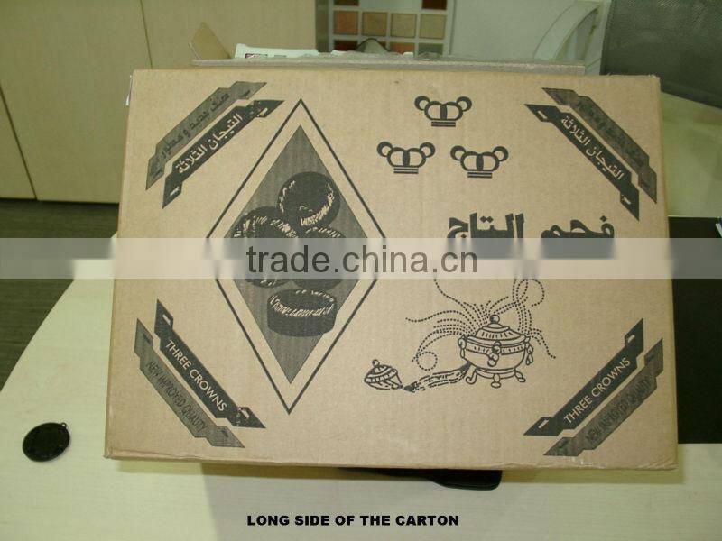 33mm shisha charcoal /natural wood hookah charcoal