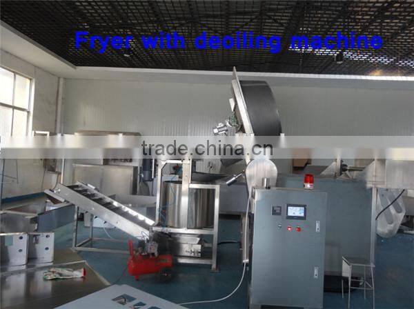 XDL-8500 industrial automatic continuous fryer/frying machine with CE certifcate
