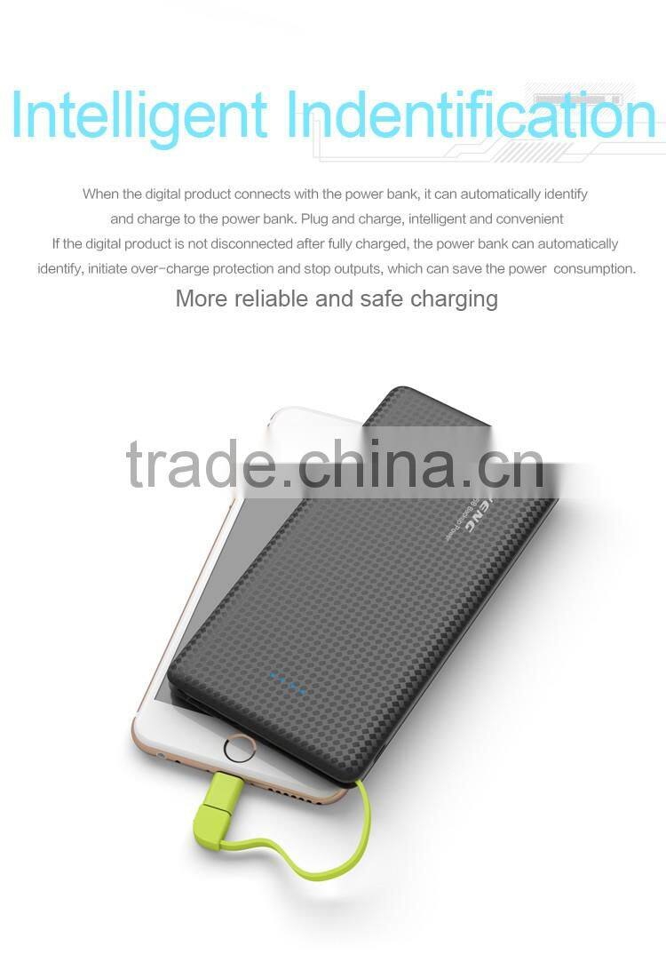 PINENG PN-951 2016 newest Version Ultra-thin 10000mAh Credit Card Power Bank