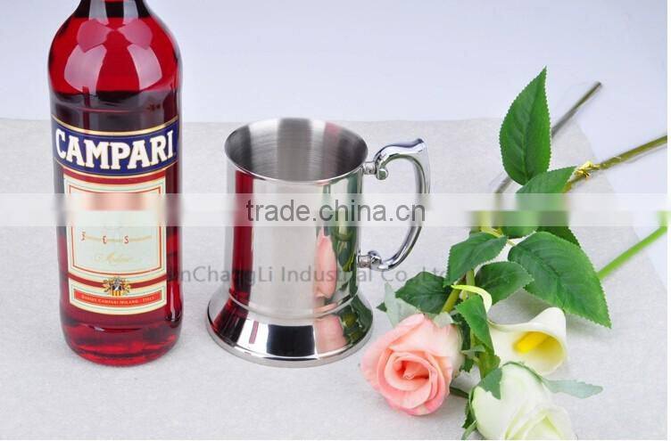 2016 Hight Quality Double Wall Stainless Steel Beer Mug/Cup