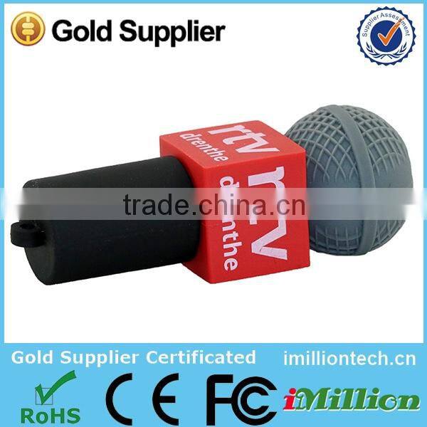 hot selling microphone usb stick with high speed Flash