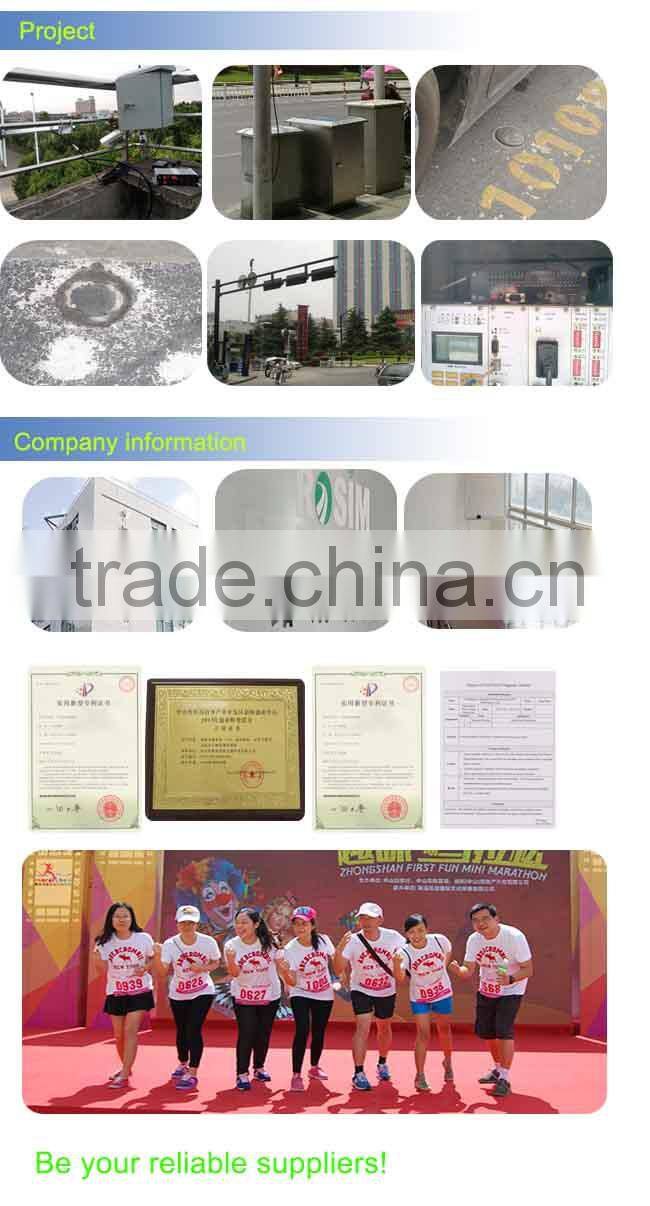 ROSIM wireless magnetometer vehicle detector replace inductive vehicle loop detector