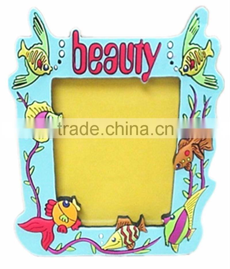 Newest design Ocean Styles Wholesale Customized PVC Photo Frame