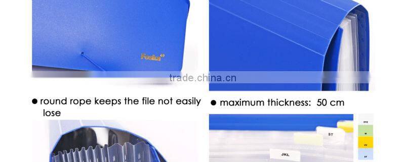 A4 13layers Solid Color Expanding File