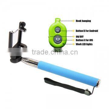 monopod with bluetooth wireless remote shutter
