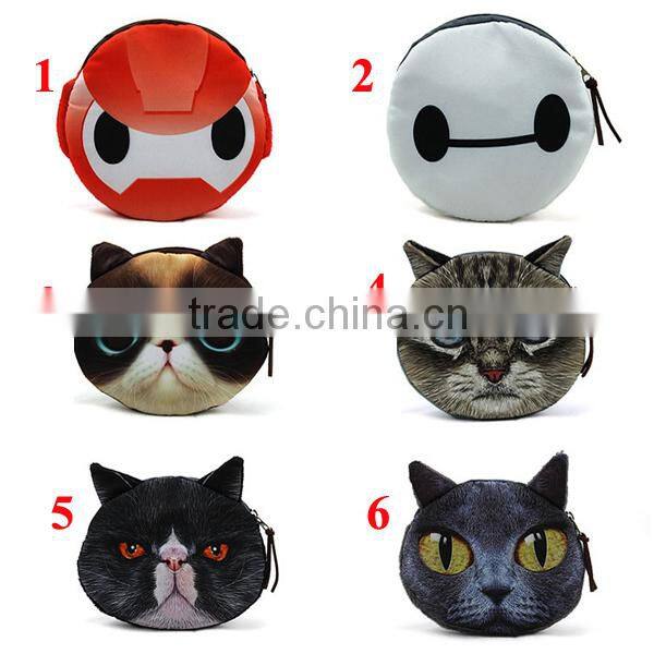 New style cute animal shape coin purse animal coin purse