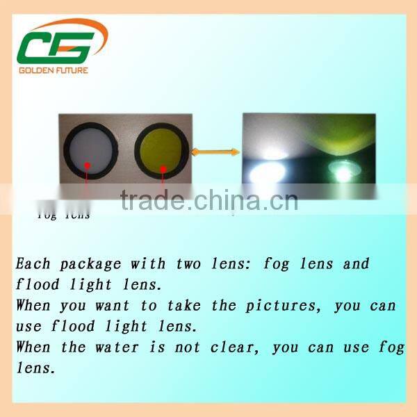 fog lens and flood light lens led diving torches flashlights
