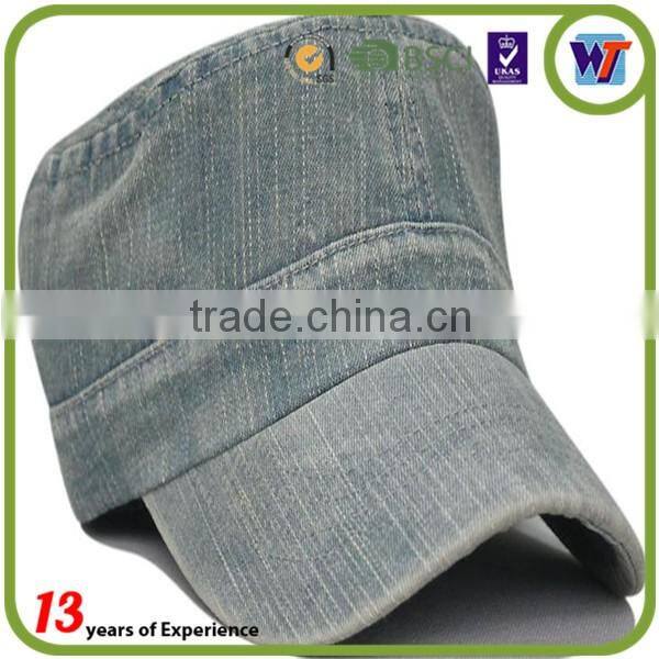 Wholesale army Custom Blank flat-top hat and Military Cap and Hat