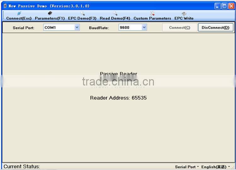 IP55 Splash Proof 15m passive ISO18000-6C wiegand long distance uhf reader